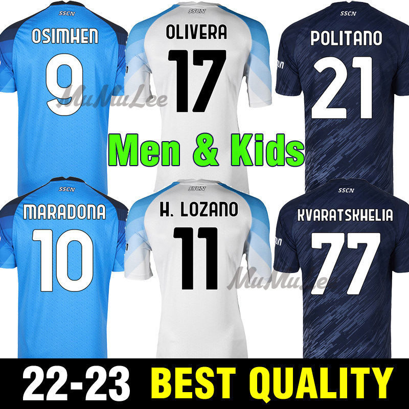 XXXL 22 23 NAPOLI soccer jerseys Maglia Naples 2022 2023 ZIELINSKI ANGUISSA OLIVERA KVARATSKHELIA KIDS FOOTBALL SHIRT OSIMHEN FABIAN LOZANO
XXXL 22 23 NAPOLI soccer jerseys Maglia Naples 2022 2023 ZIELINSKI ANGUISSA OLIVERA KVARATSKHELIA KIDS FOOTBALL SHIRT OSIMHEN FABIAN LOZANO