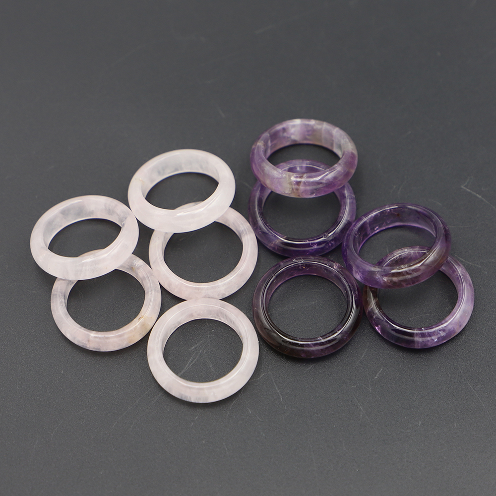 Natural Amethyst Pink Crystal Ring Bulk Lots Mixed Color Thin Smooth Anxiety Relief Unisex Healing Jewelry Gift
Natural Amethyst Pink Crystal Ring Bulk Lots Mixed Color Thin Smooth Anxiety Relief Unisex Healing Jewelry Gift