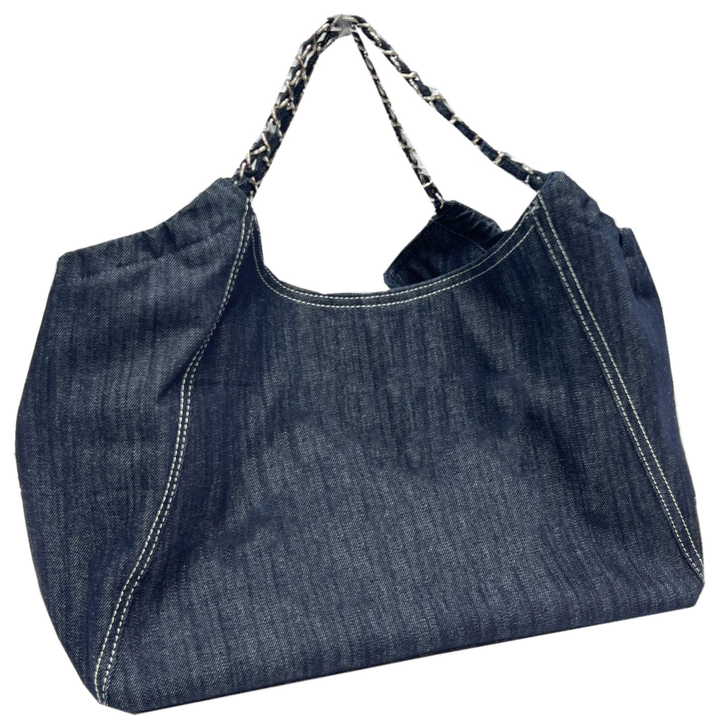 French Ladies 56CM Shopping Bag Blue Denim Canvas Totes Classic Quilted Metal Chain Outdoor Travel Large Capacity Designer Luxury One-shoulder Crossbody Handbag
French Ladies 56CM Shopping Bag Blue Denim Canvas Totes Classic Quilted Metal Chain Outdoor Travel Large Capacity Designer Luxury One-shoulder Crossbody Handbag