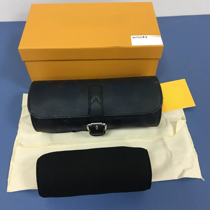 Luxury Designer Watch Case Box Clutch for Mens 3 Pcs Watch Protection Canvas Leather Waterproof Men Wallet Bag H475307365748, Red
Luxury Designer Watch Case Box Clutch for Mens 3 Pcs Watch Protection Canvas Leather Waterproof Men Wallet Bag H475307365748, Red