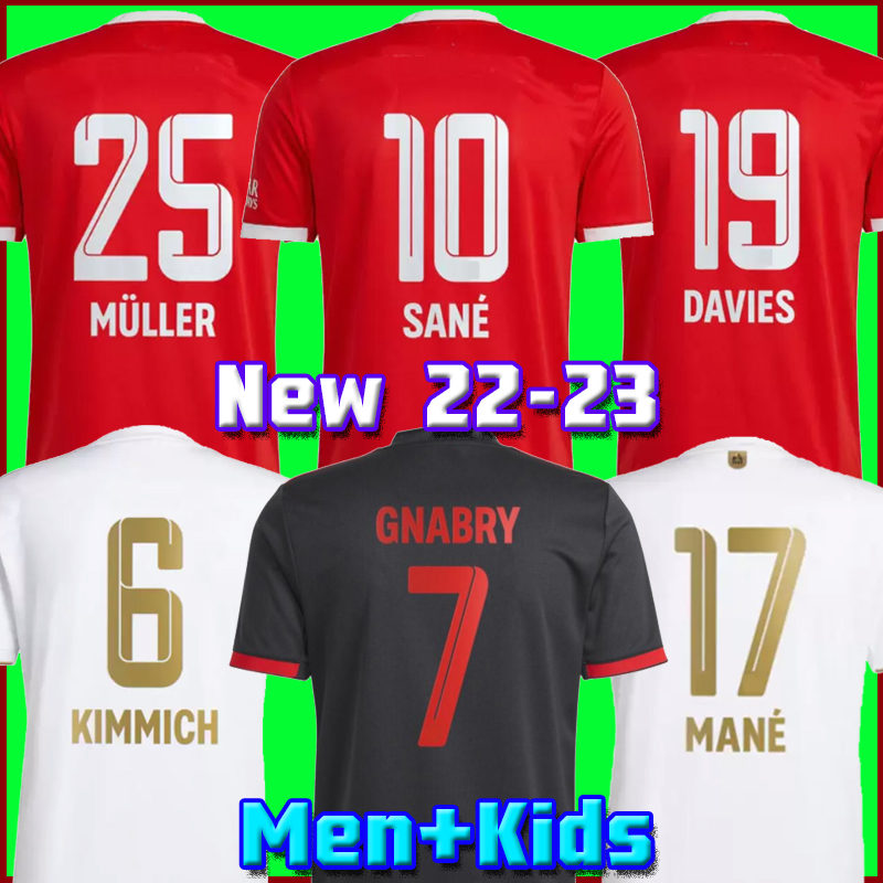 DE LIGT soccer jersey 22 23 MANE SANE HERNANDEZ BAYERN MUNICH GNABRY GORETZKA COMAN MULLER DAVIES KIMMICH football shirt Men Kids kit 2022 2023 uniforms third, 22/23 away men
DE LIGT soccer jersey 22 23 MANE SANE HERNANDEZ BAYERN MUNICH GNABRY GORETZKA COMAN MULLER DAVIES KIMMICH football shirt Men Kids kit 2022 2023 uniforms third, 22/23 away men