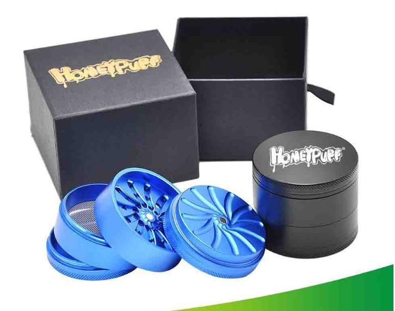 honeypuff tobacco herb grinders Rotary Blade Tooth Aviation Aluminum 63mm4 layer Grinder smoking accessories
honeypuff tobacco herb grinders Rotary Blade Tooth Aviation Aluminum 63mm4 layer Grinder smoking accessories