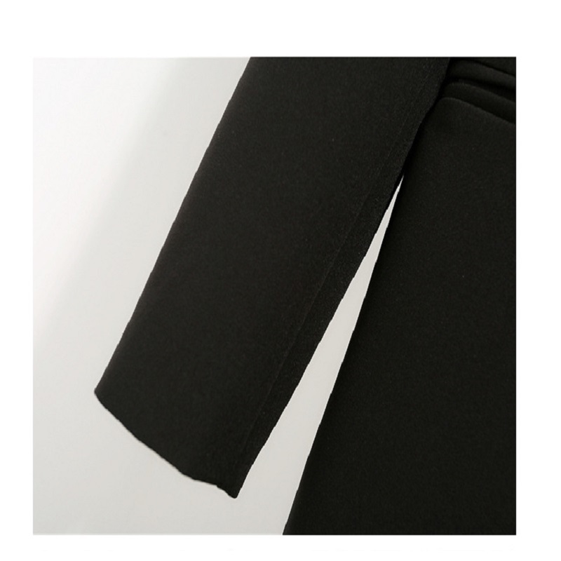 GOOHOJIO Oversized Leisure Women Blazers Autumn Office Lady Pocket Blazer Jackets for Women Solid Color Coat for Ladies 220818