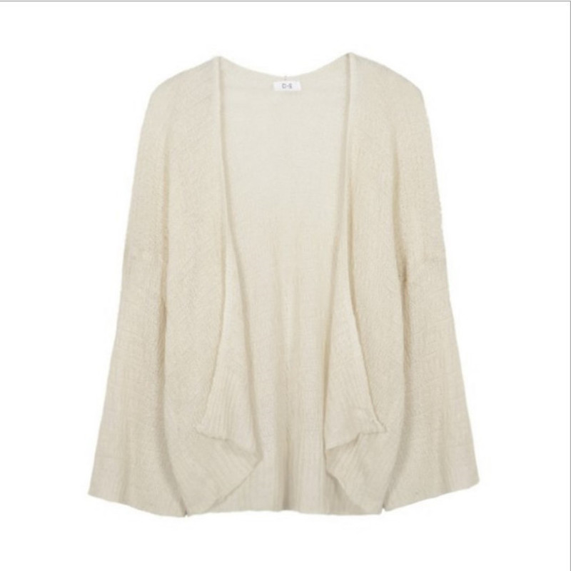 Kaguster Knitted Cardigan women plus size Summer cardigan Sweater women Loose Hollow coat kardigan Sweter Cardigans korean top 220818