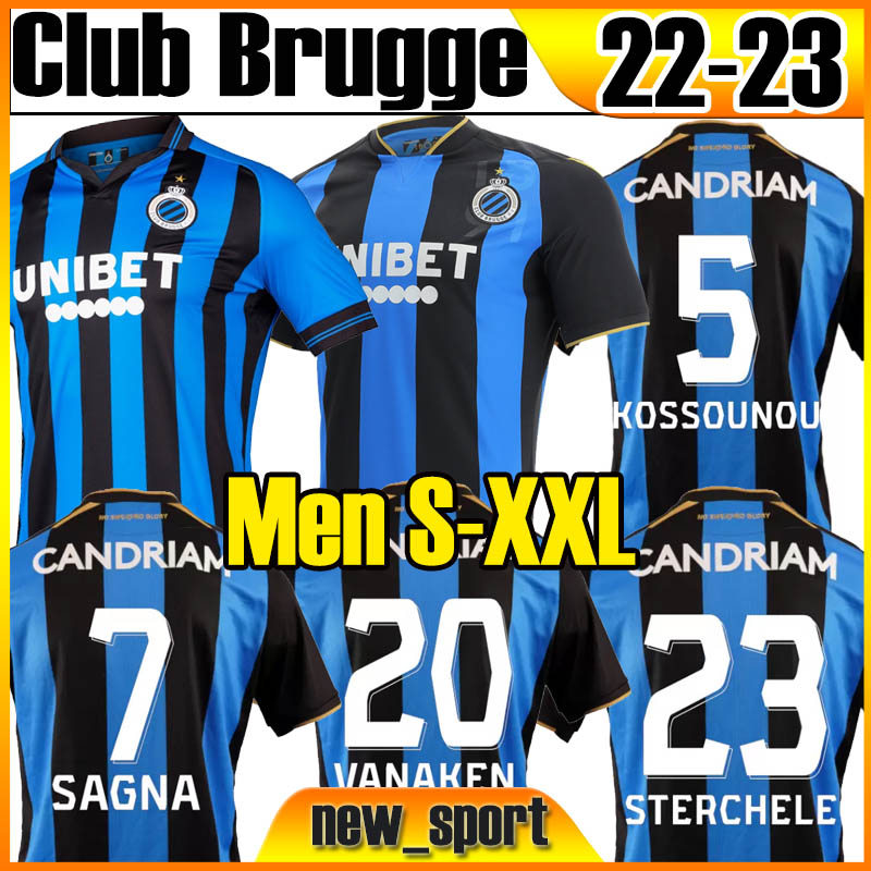22 23 Club Brugge KV Soccer Jerseys V.BADJI 27 AWAY VANAKEN 20 MATA 77 DE KETELAERE 90 KOSSOUNOU 5 2021 2022 2023 home blue and black Football shirt top quality Men S-2XL, 21 22 away
22 23 Club Brugge KV Soccer Jerseys V.BADJI 27 AWAY VANAKEN 20 MATA 77 DE KETELAERE 90 KOSSOUNOU 5 2021 2022 2023 home blue and black Football shirt top quality Men S-2XL, 21 22 away