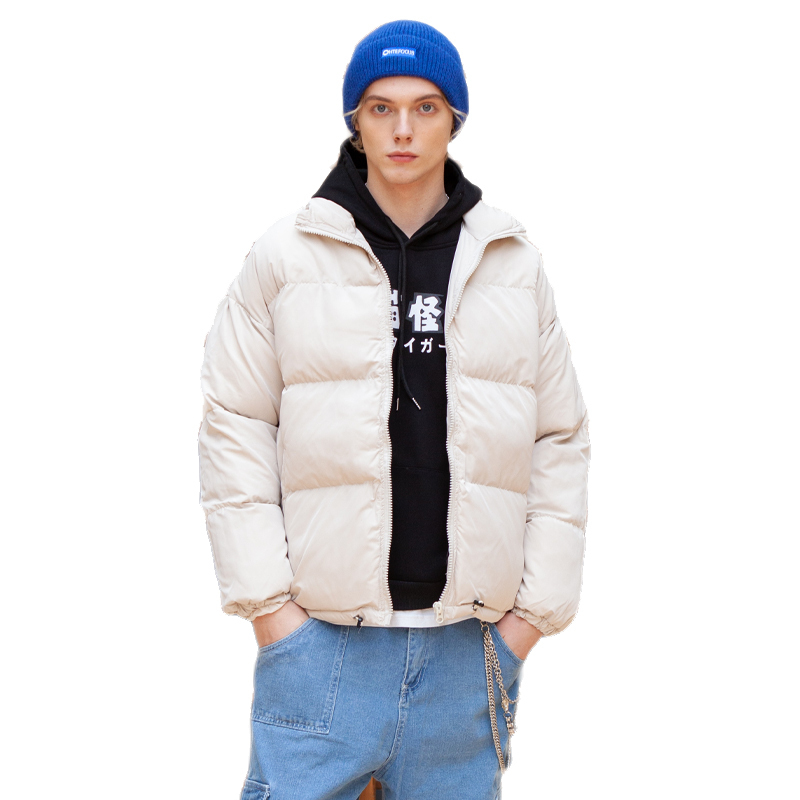 LAPPSTER Men Harajuku Colorful Bubble Coat Winter Jacket Mens Streetwear Hip Hop Parka Korean Black Clothes Puffer Jackets 220819