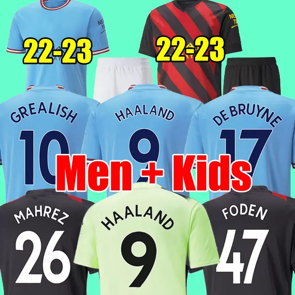 Quick Dry HAALAND SOCCER JERSEYS GREALISH STERLING MANS CITIES MAHREZ fans player version DE BRUYNE FODEN football tops shirt kids kit sets uniform Boys youth, 2023 home player
Quick Dry HAALAND SOCCER JERSEYS GREALISH STERLING MANS CITIES MAHREZ fans player version DE BRUYNE FODEN football tops shirt kids kit sets uniform Boys youth, 2023 home player