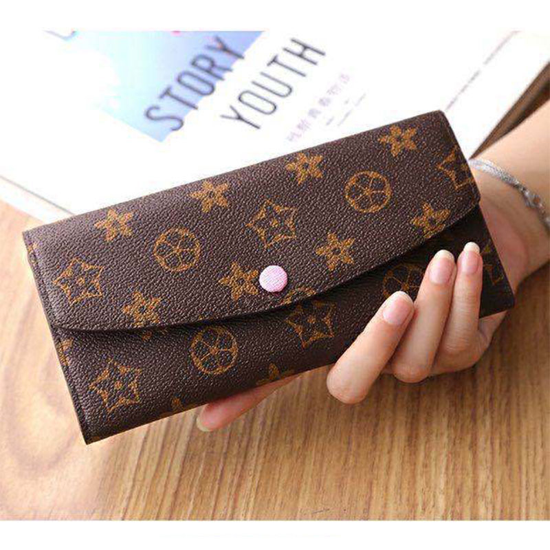 Top Quality Brown flower Wallets Wholesale red lady long wallet multicolor designer coin purse Card holder original boxs purses womens classic zipper pocket purse, Brown plaid - pink inside
Top Quality Brown flower Wallets Wholesale red lady long wallet multicolor designer coin purse Card holder original boxs purses womens classic zipper pocket purse, Brown plaid - pink inside