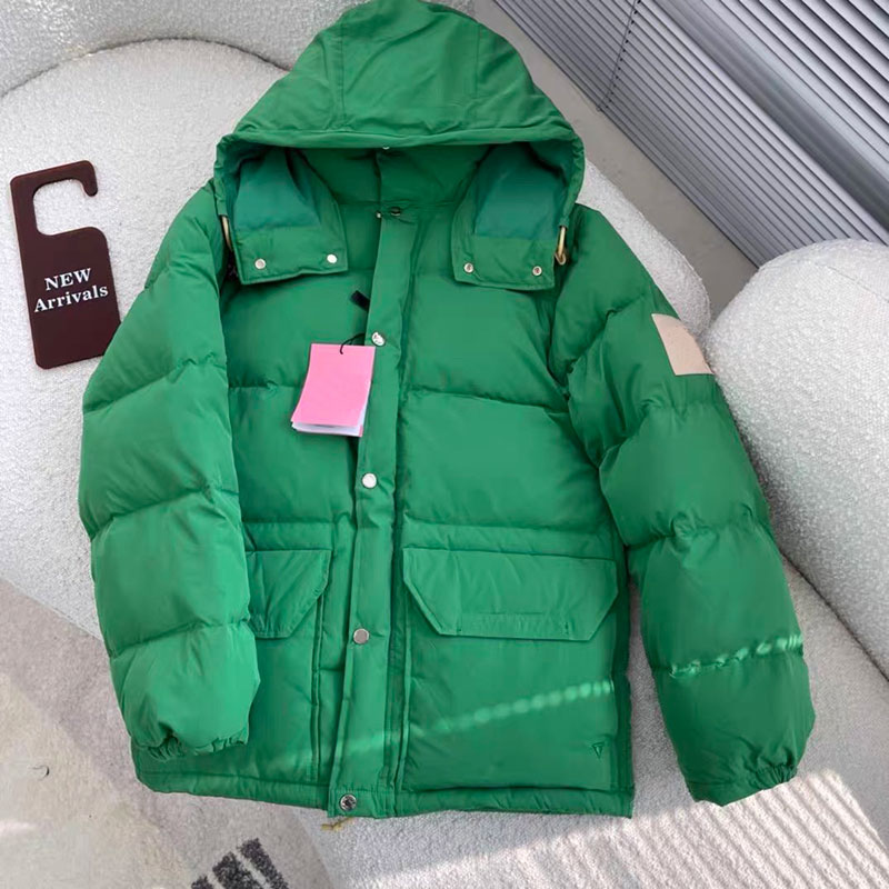 Mens Parkas Down Coat 22AW Fashion Jacket Classic GxT Parka Pockets Outwear Hooded Windbreaker Top Quality Coats