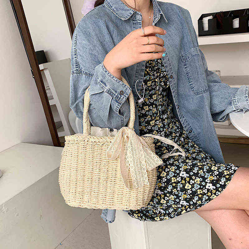 Handbags Fresh holiday straw woven go out beach satchel new to store food basket fresh women's, Khaki
Handbags Fresh holiday straw woven go out beach satchel new to store food basket fresh women's, Khaki