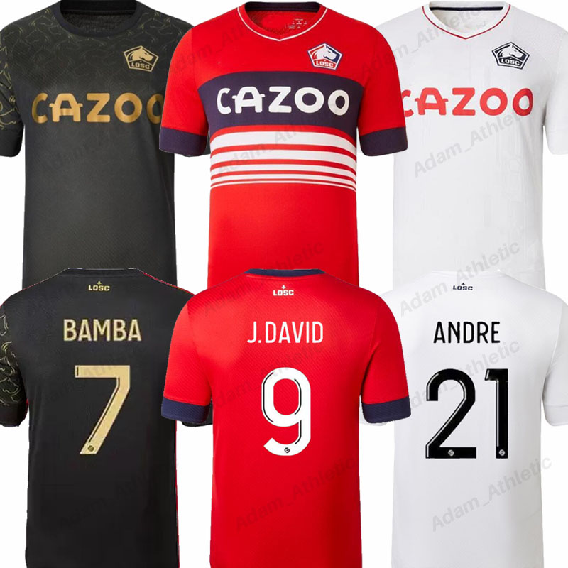 Maillot LOSC Lille soccer jerseys 2022 2023 J.DAVID ANDRE BAMBA football shirts FONSECA BURAK T.WEAH jersey home away men kids kit 22 23, 22-23 away
Maillot LOSC Lille soccer jerseys 2022 2023 J.DAVID ANDRE BAMBA football shirts FONSECA BURAK T.WEAH jersey home away men kids kit 22 23, 22-23 away