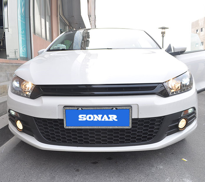 Car Headlights for VW Scirocco 20 09-20 17 LED Headlight DRL High Beam Lens Driving Lights Angel Eye Head Lamp