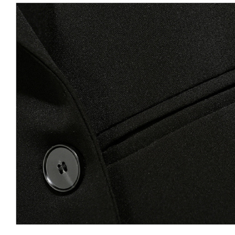 GOOHOJIO Oversized Leisure Women Blazers Autumn Office Lady Pocket Blazer Jackets for Women Solid Color Coat for Ladies 220818