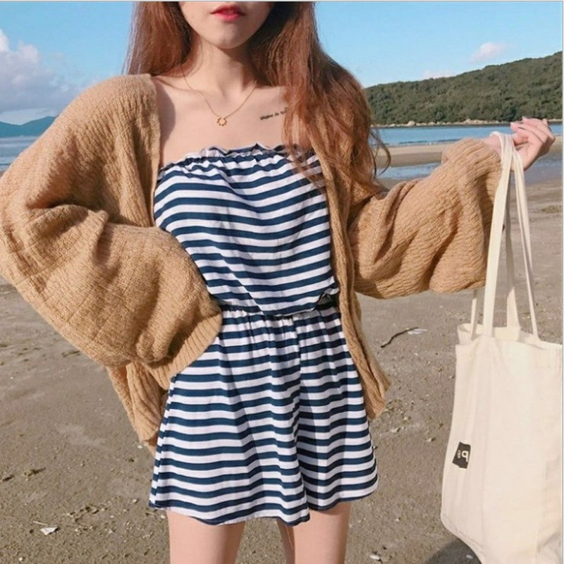 Kaguster Knitted Cardigan women plus size Summer cardigan Sweater women Loose Hollow coat kardigan Sweter Cardigans korean top 220818