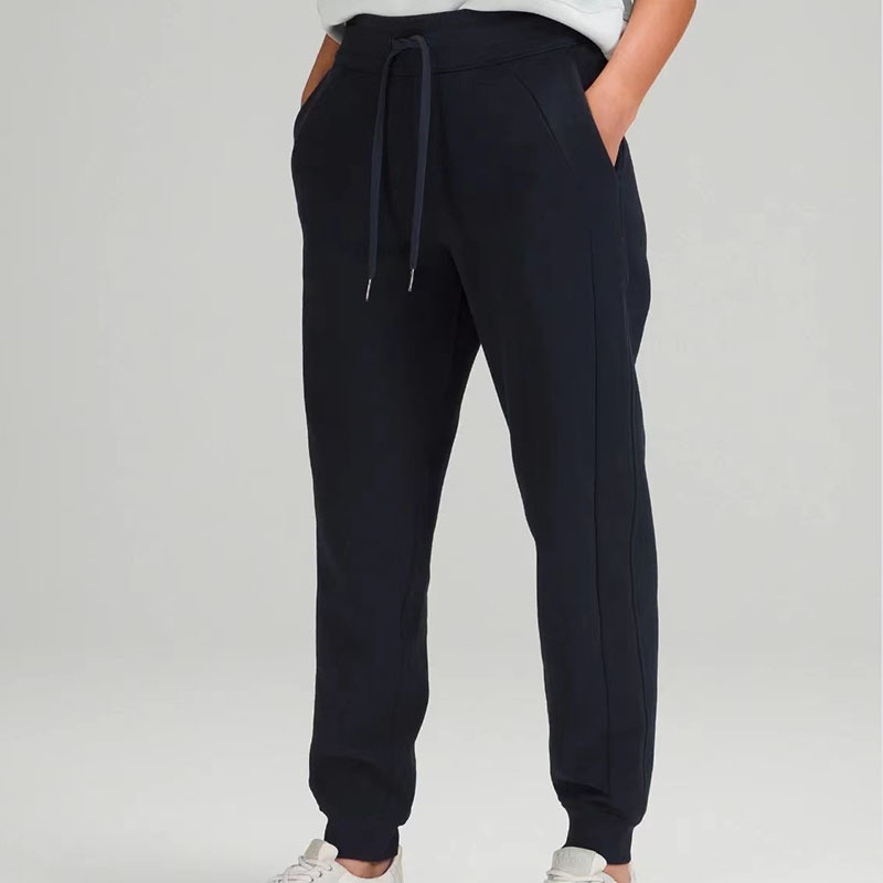 L-84 High Waist Drawstring Running Sport Joggers Women Quick Dry Athletic Gym Fitness Sweatpants with Two Side Pockets Exercise Yoga Pants, Black 
L-84 High Waist Drawstring Running Sport Joggers Women Quick Dry Athletic Gym Fitness Sweatpants with Two Side Pockets Exercise Yoga Pants, Black
