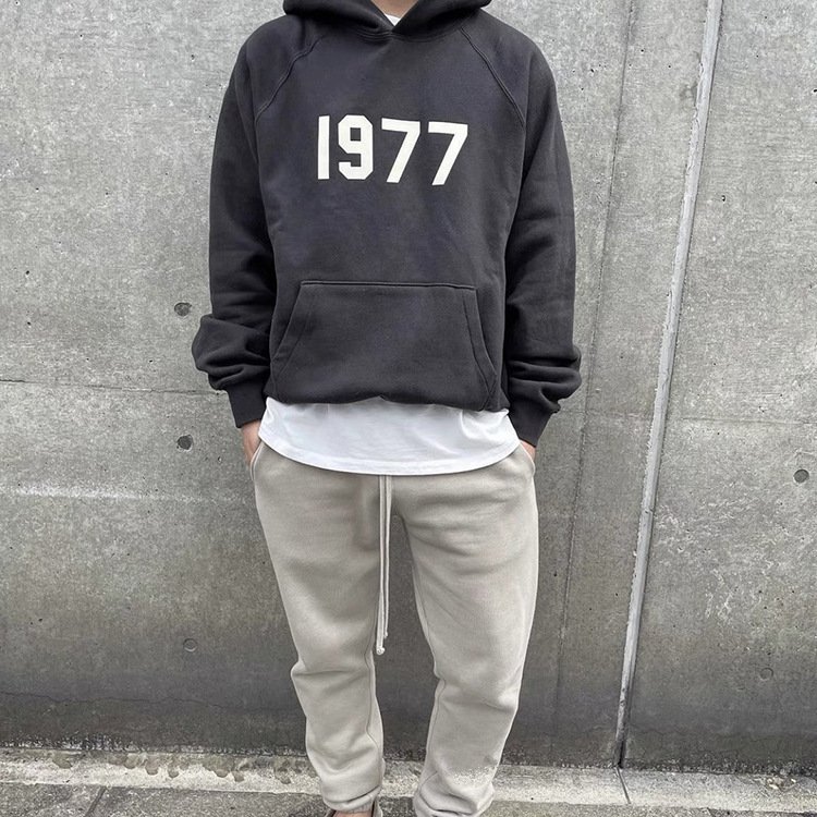 Fashion Trend Men's Hoodies Designer Flocking 1977 Hoodie Brand High Street Loose Sweater Hoodie Top Quality S-XL, Apricot
Fashion Trend Men's Hoodies Designer Flocking 1977 Hoodie Brand High Street Loose Sweater Hoodie Top Quality S-XL, Apricot
