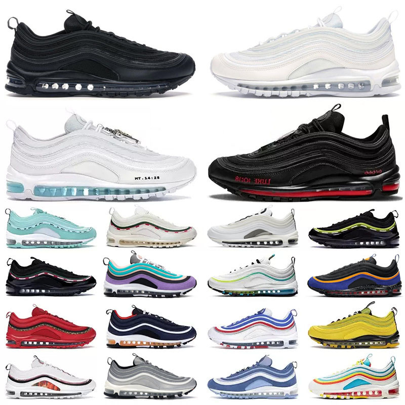 Designer Mens Running Shoes Mschf x Satan INRI Jesus USA Triple Black White Metallic Gold Blue Hero Volt Sean Wotherspoon Men Women Trainers Sports Sneakers, Color#48
Designer Mens Running Shoes Mschf x Satan INRI Jesus USA Triple Black White Metallic Gold Blue Hero Volt Sean Wotherspoon Men Women Trainers Sports Sneakers, Color#48
