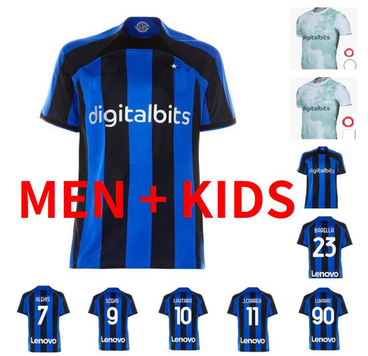 LUKAKU soccer jerseys BARELLA CORREA DZEKO GIROUD IBRAHIMOVIC LAUTARO ALEXIS ERIKSEN THEO INTERS BRAHIM MILAN 21 22 23 football shirt 2022 2023 uniforms men kids kit
LUKAKU soccer jerseys BARELLA CORREA DZEKO GIROUD IBRAHIMOVIC LAUTARO ALEXIS ERIKSEN THEO INTERS BRAHIM MILAN 21 22 23 football shirt 2022 2023 uniforms men kids kit