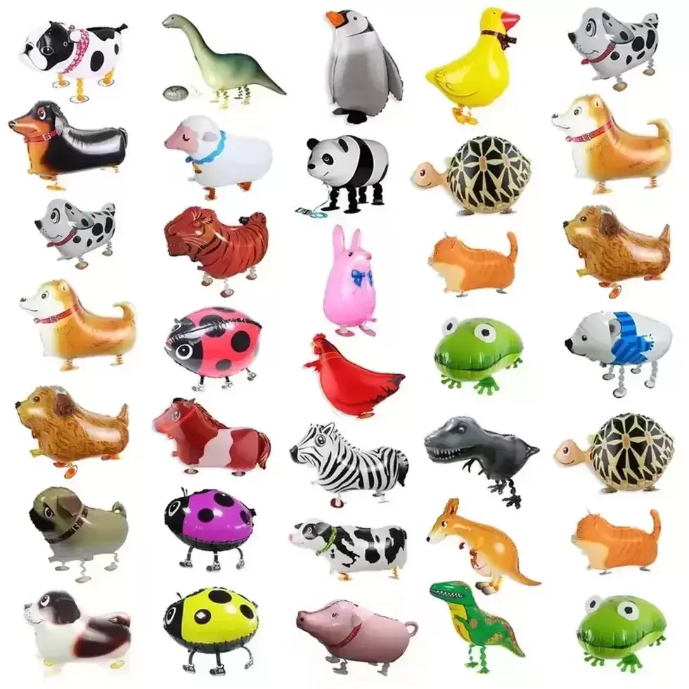 Cute Walking Animal Helium Balloons Cat Dog Dinosaur Air Ballons Birthday Decorations Kids Adult Event Party Decor Balloon
Cute Walking Animal Helium Balloons Cat Dog Dinosaur Air Ballons Birthday Decorations Kids Adult Event Party Decor Balloon