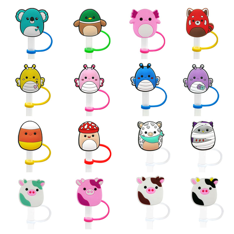 custom plush toy cartoon straw topper silicone mold cover fashion charms Reusable Splash Proof drinking dust plug decorative 8mm straw party supplies
custom plush toy cartoon straw topper silicone mold cover fashion charms Reusable Splash Proof drinking dust plug decorative 8mm straw party supplies