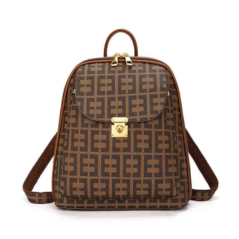Multi functional printed backpacks new large capacity Backpack Travel Bag trend Handbags, Coffee
Multi functional printed backpacks new large capacity Backpack Travel Bag trend Handbags, Coffee