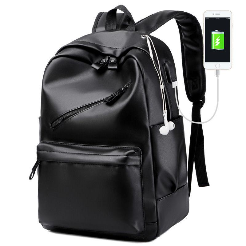 Backpack Waterproof Leather Men School Bag For Teenage Girls Boy Bookbag Laptop Pack Business Casual Travel Backbag BlackBackpack, Black
Backpack Waterproof Leather Men School Bag For Teenage Girls Boy Bookbag Laptop Pack Business Casual Travel Backbag BlackBackpack, Black