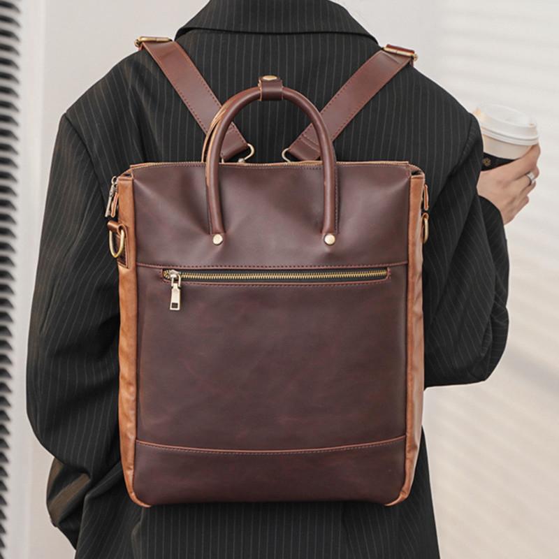 Backpack Men's Crazy Horse Leather Backbag Vintage School Bag Pack Computer Laptop Backpacks Business Office HandbagBackpack, Auburn
Backpack Men's Crazy Horse Leather Backbag Vintage School Bag Pack Computer Laptop Backpacks Business Office HandbagBackpack, Auburn