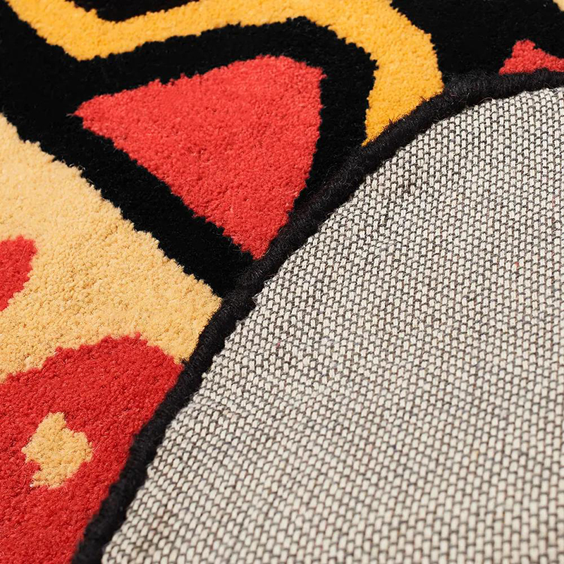 Home Furnishings Art Carpet Human Made Hot Dog Area Rug Hypebeast Collection Parlor Bedroom Playroom Handmade Aesthetics Trending Floor Mat Supplier