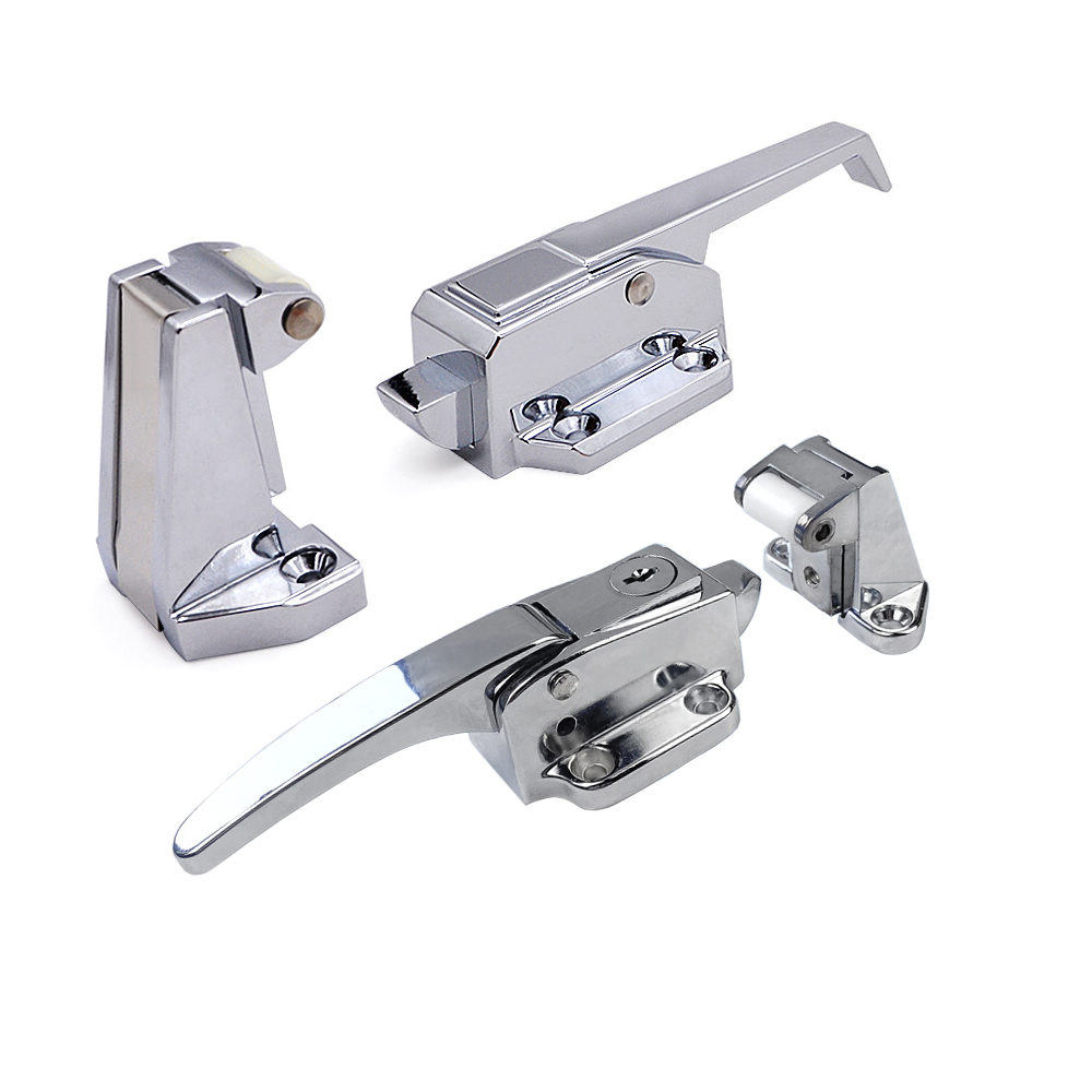 Freezer handle oven door hinge Cold storage knob lock adjusable latch hardware pull part cookware Industrial plant