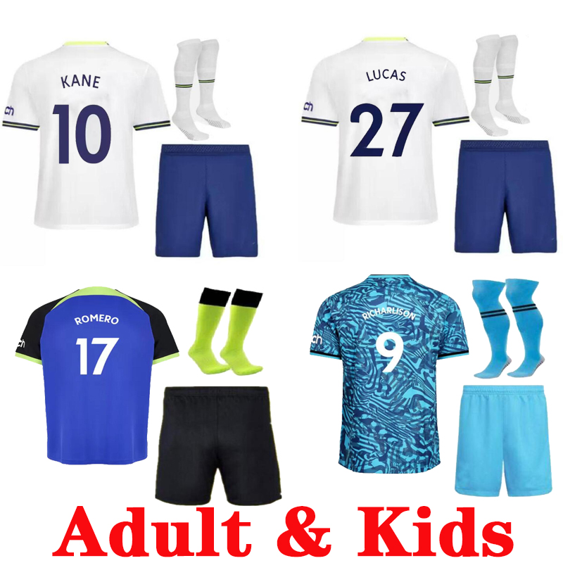 22 23 KANE SON KULUSEVSKI PERISIC Soccer Jerseys TOTTEN home HOJBJERG colorful 2022 2023 LUCAS DELE Football kit shirt BRYAN purple tops Men kids SPURS full set
22 23 KANE SON KULUSEVSKI PERISIC Soccer Jerseys TOTTEN home HOJBJERG colorful 2022 2023 LUCAS DELE Football kit shirt BRYAN purple tops Men kids SPURS full set