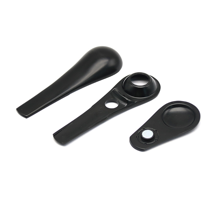 Stainless Steel Smoke Pipes Spoon Type Detachable Magnetic Suction Metal Pipe Free Delivery
