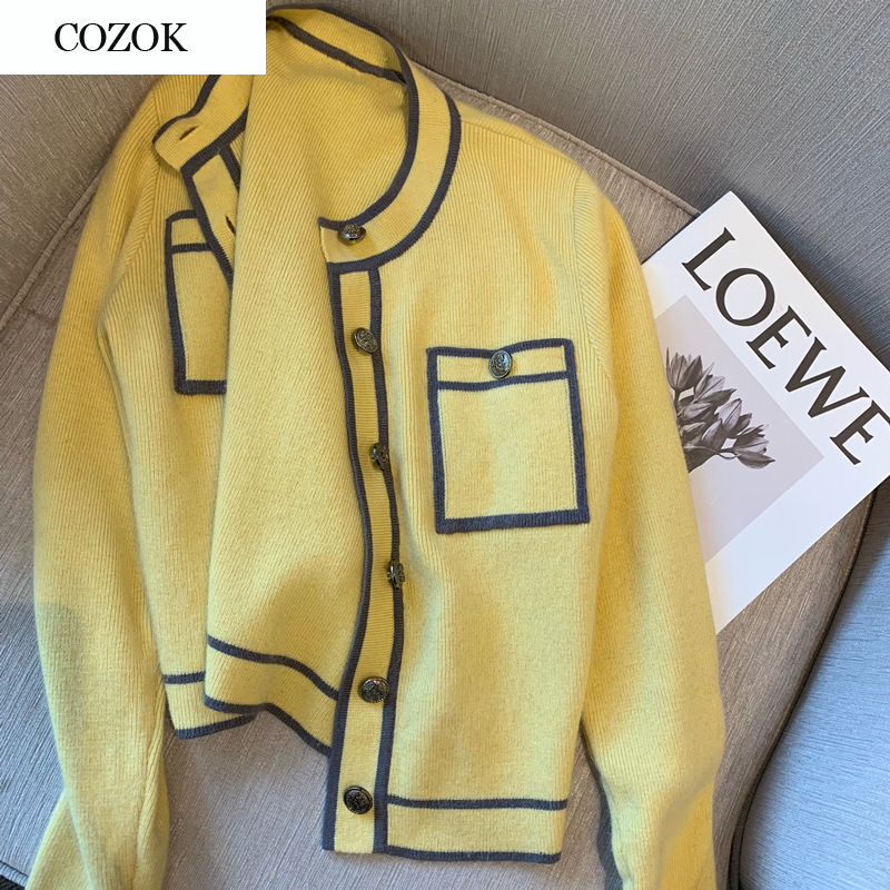 High Quality Roundneck Knitted Cardigan Sweater For Woman 2021 Autumn Thin Jersey Jumper Designer Luxury Vintage Elegent, White
High Quality Roundneck Knitted Cardigan Sweater For Woman 2021 Autumn Thin Jersey Jumper Designer Luxury Vintage Elegent, White