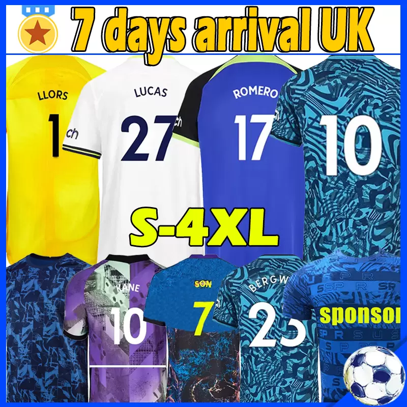 22 23 DELE SON TOTTEN LUCAS Soccer Jersey HAM BALE KANE HOJBJERG BERGWIJN LO CELSO SPURS 2022 2023 Men Kids Kit Home Away Third Football Shirts Breathable Training Top, 22-23 gk kits+socks
22 23 DELE SON TOTTEN LUCAS Soccer Jersey HAM BALE KANE HOJBJERG BERGWIJN LO CELSO SPURS 2022 2023 Men Kids Kit Home Away Third Football Shirts Breathable Training Top, 22-23 gk kits+socks