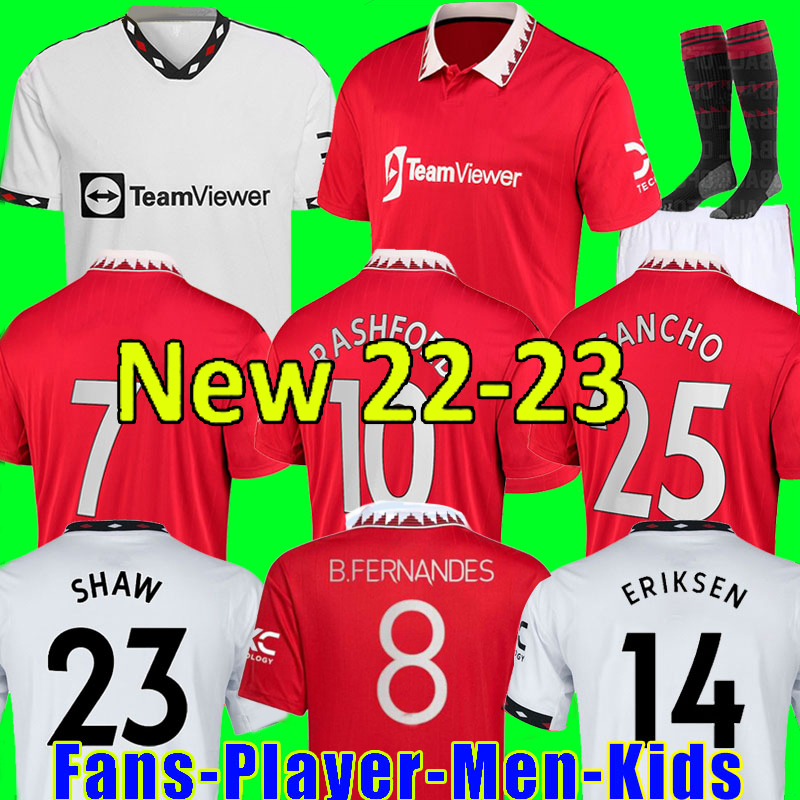 22 23 MANS UTDS PLAYER#7 soccer jersey SANCHO VARANE GREENWOOD RASHFORD football shirts Manchester Utd 22 23 football shirt men kids kit set, 22 23 home women
22 23 MANS UTDS PLAYER#7 soccer jersey SANCHO VARANE GREENWOOD RASHFORD football shirts Manchester Utd 22 23 football shirt men kids kit set, 22 23 home women