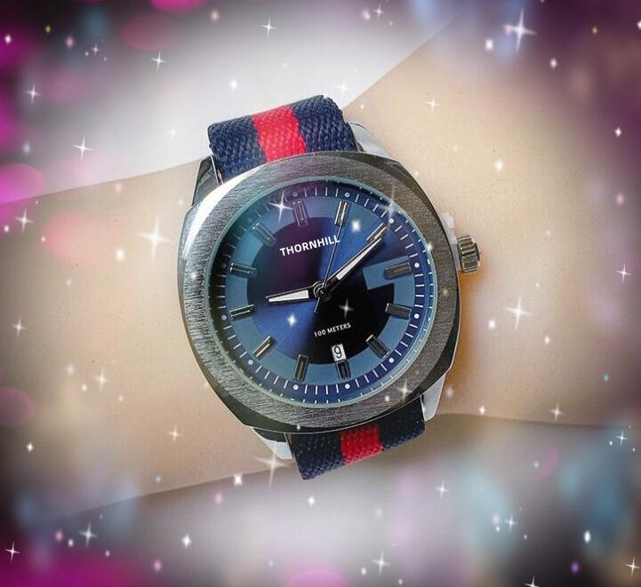 Top Model Mens Womens Bee Lovers Quartz Watches 41mm Red Blue Green Nylon Strap Unisex Couples Classic Fashion High Quality Gold Sports Luxurious Wristwatches