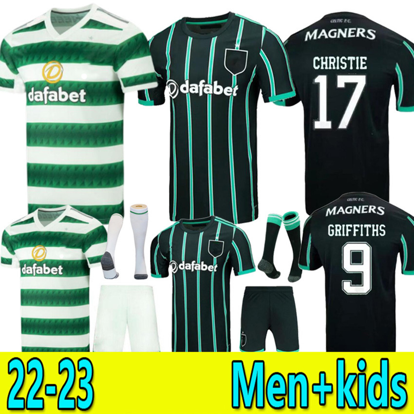 Top Quality Celltic 22 23 Soccer Jersey Tees Home Away Men Kids Uniform Kits Kyogo Edouard 2022 2023 Elyounoussi Turnbull Ajeti Christie Mcgregor Griffiths Forrest, 22/23 home
Top Quality Celltic 22 23 Soccer Jersey Tees Home Away Men Kids Uniform Kits Kyogo Edouard 2022 2023 Elyounoussi Turnbull Ajeti Christie Mcgregor Griffiths Forrest, 22/23 home