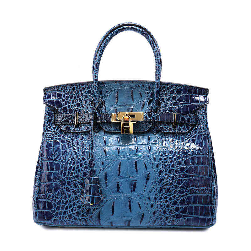 Luxury Designer totes herme birkins customized Womens bag crocodile bone real leather bag fashion womens handbag, Sky blue
Luxury Designer totes herme birkins customized Womens bag crocodile bone real leather bag fashion womens handbag, Sky blue