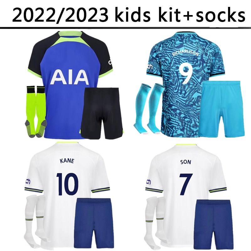 23 KANE kids kit socks SON BERGWIJN NDOMBELE RICHARLISON Soccer Jerseys 2022 2023 home away DELE jersey Football shirt LO CELSO Morgan BALE LAMELA LUCAS HOJBJERG
23 KANE kids kit socks SON BERGWIJN NDOMBELE RICHARLISON Soccer Jerseys 2022 2023 home away DELE jersey Football shirt LO CELSO Morgan BALE LAMELA LUCAS HOJBJERG