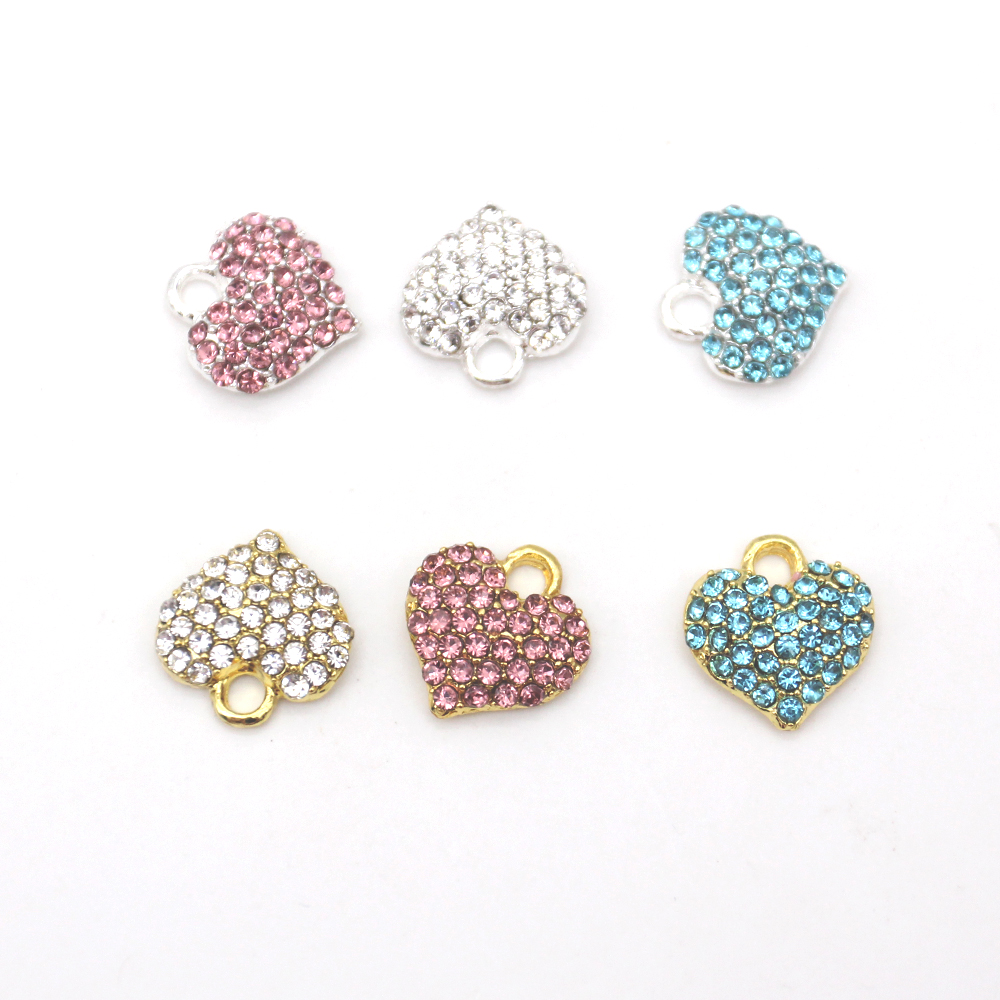20pcs Cute Small Mix Color DIY Craft Charms For Kids Muslim Islamic Rhinestone Crystal Love Heart Shape Pendant Charm For Bracelet /Necklace Making Jewelry
20pcs Cute Small Mix Color DIY Craft Charms For Kids Muslim Islamic Rhinestone Crystal Love Heart Shape Pendant Charm For Bracelet /Necklace Making Jewelry