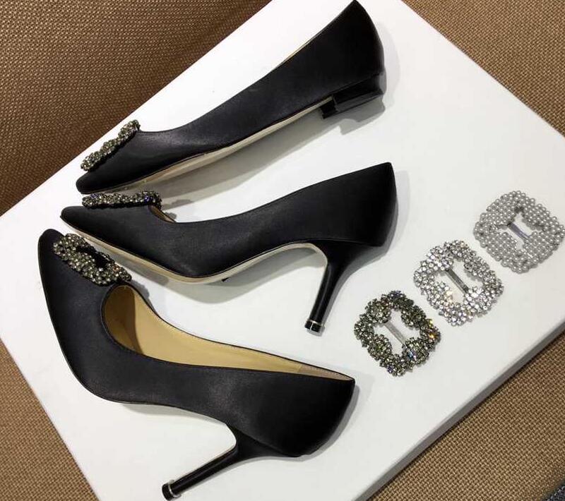 Realfine Dress Shoes 5A Manlo Blanik 6756250 Hangisi Satin Jewel Buckle pump Leather Pumps for Women Size 34-41, 6756250 5a_13
Realfine Dress Shoes 5A Manlo Blanik 6756250 Hangisi Satin Jewel Buckle pump Leather Pumps for Women Size 34-41, 6756250 5a_13
