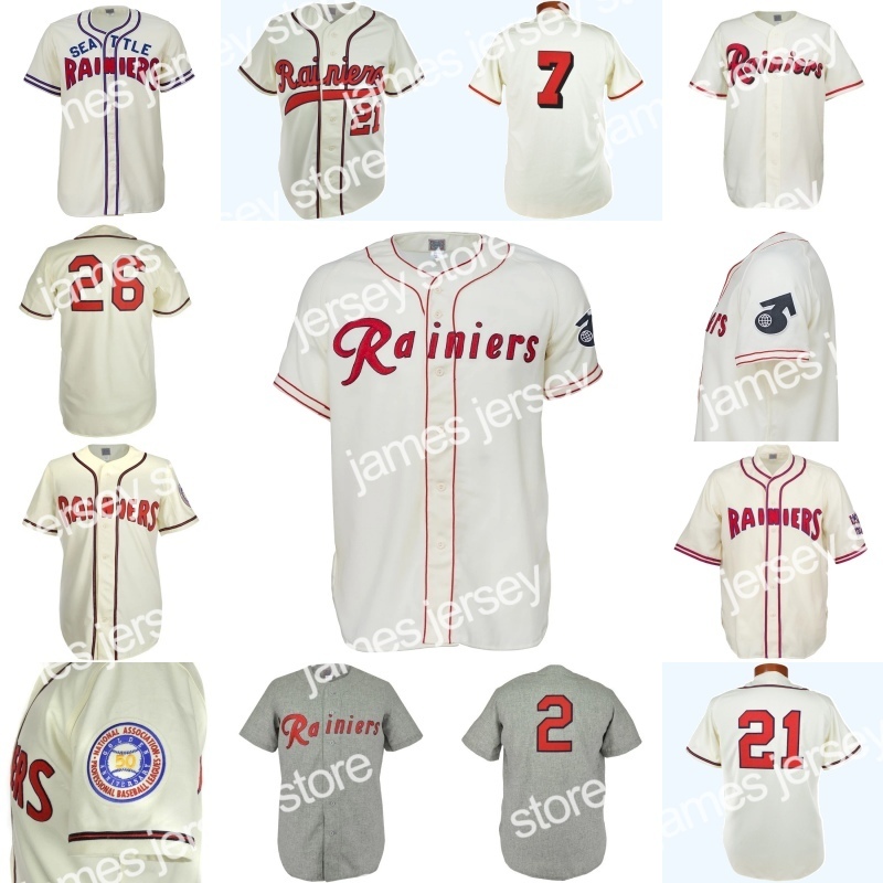 2022 Seattle Rainiers Baseball Jerseys 1939 1941 1951 1953 1957 1961 Home Jersey Custom Men Women Youth Any Name And Number Double Stitched High, Begie number 25 no name
2022 Seattle Rainiers Baseball Jerseys 1939 1941 1951 1953 1957 1961 Home Jersey Custom Men Women Youth Any Name And Number Double Stitched High, Begie number 25 no name