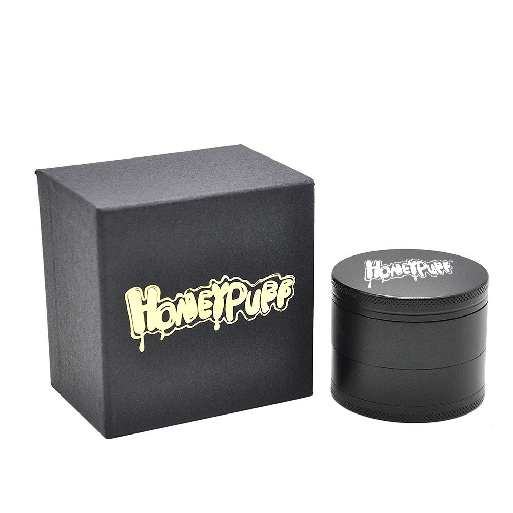 honeypuff tobacco herb grinders Rotary Blade Tooth Aviation Aluminum 63mm4 layer Grinder smoking accessories
honeypuff tobacco herb grinders Rotary Blade Tooth Aviation Aluminum 63mm4 layer Grinder smoking accessories