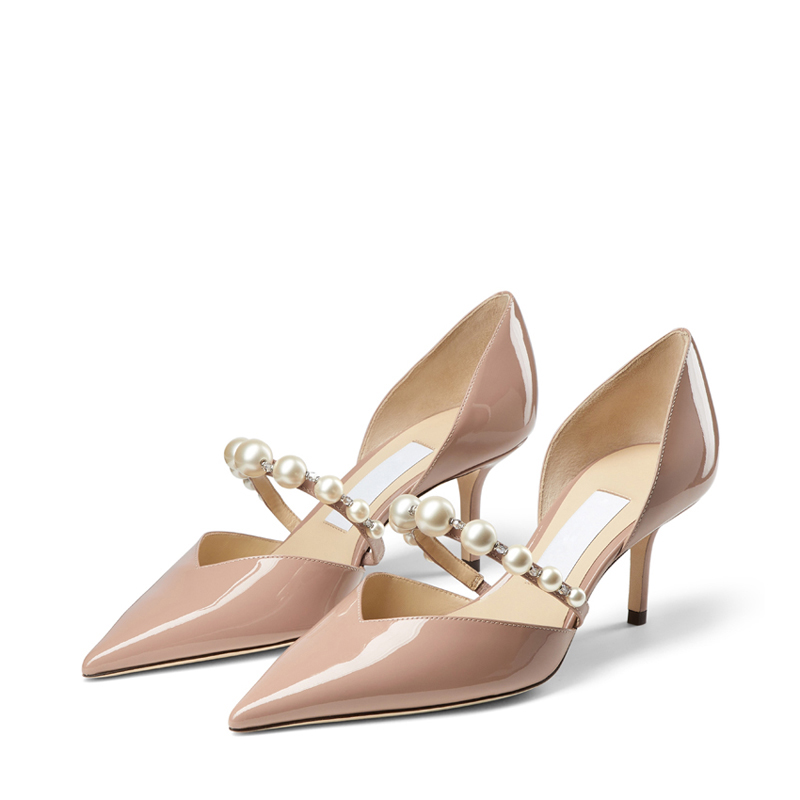 Luxury Women Pumps Sandals Jimmy London Choo AURELIE 65 mm Famous Italy JC Pointed Toes Pearl Ankle Strap Patent Leather Design Wedding Party Sandal High Heels EU 35-43, #2
Luxury Women Pumps Sandals Jimmy London Choo AURELIE 65 mm Famous Italy JC Pointed Toes Pearl Ankle Strap Patent Leather Design Wedding Party Sandal High Heels EU 35-43, #2