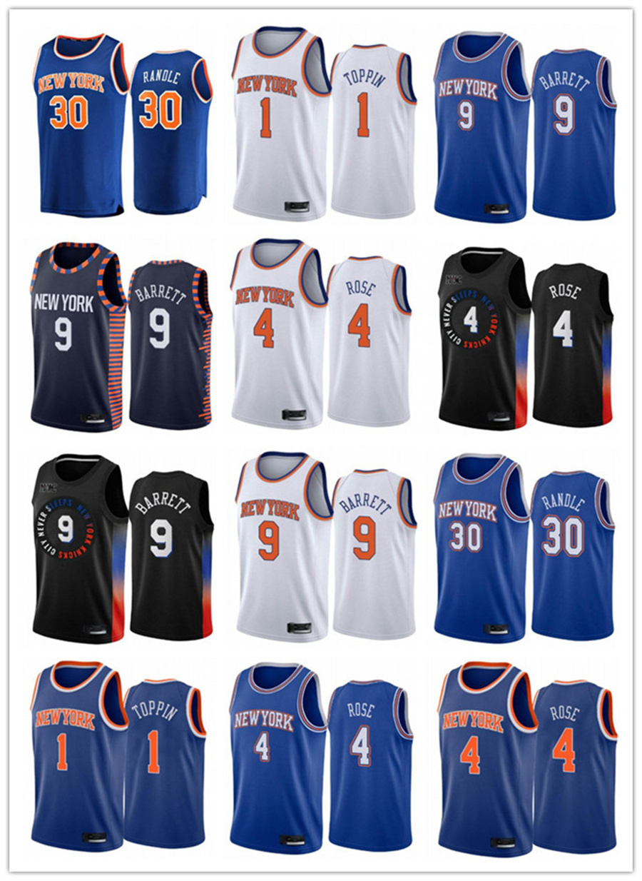 2022 top RJ 9 Barrett New Julius 30 Randle Basketball Jerseys Derrick York #4 Rose Knick Vintage Obi 1 Toppin Patrick 33 Ewing
2022 top RJ 9 Barrett New Julius 30 Randle Basketball Jerseys Derrick York #4 Rose Knick Vintage Obi 1 Toppin Patrick 33 Ewing