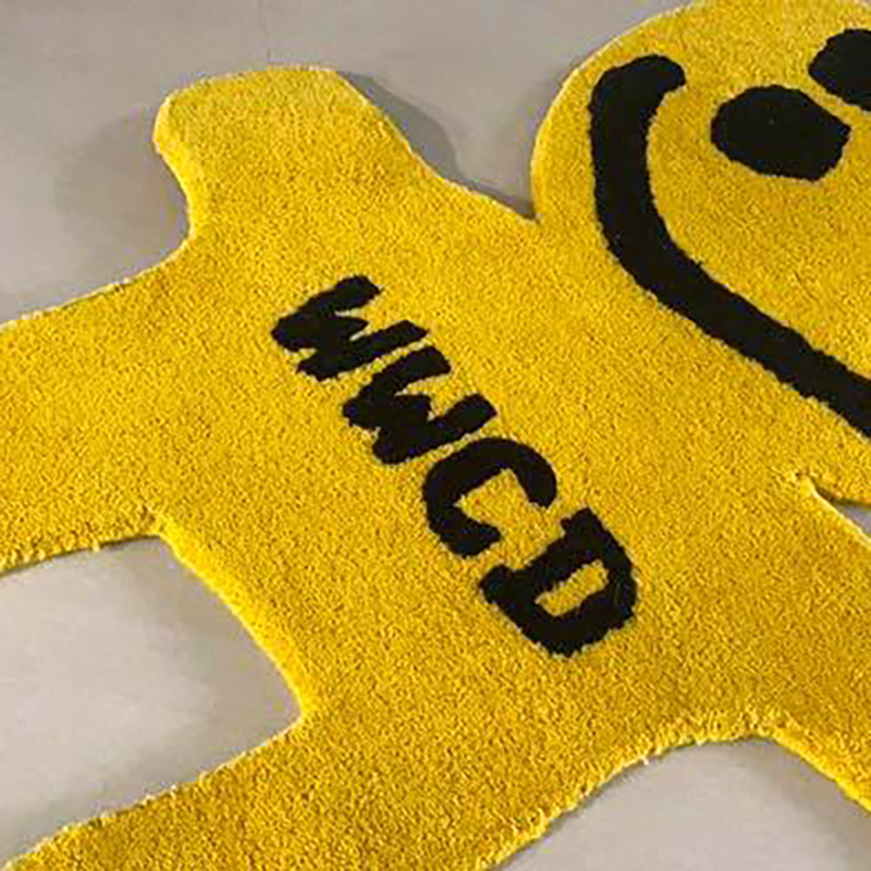 Home Furnishings Artistic Carpet WWCD Cactus Buddy Stair Rug Hypebeast Collection Parlor Bedroom Playroom Handtufted Trending Floor Mat Supplier