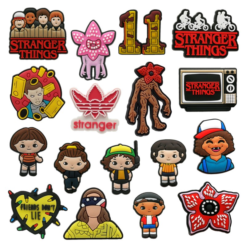MOQ 100pcs hot movies character shoe charms 2D Soft pvc clog Shoe parts accessories fashion Shoe Buckles Decorations fit fans Sandals kids bracelets gifts
MOQ 100pcs hot movies character shoe charms 2D Soft pvc clog Shoe parts accessories fashion Shoe Buckles Decorations fit fans Sandals kids bracelets gifts