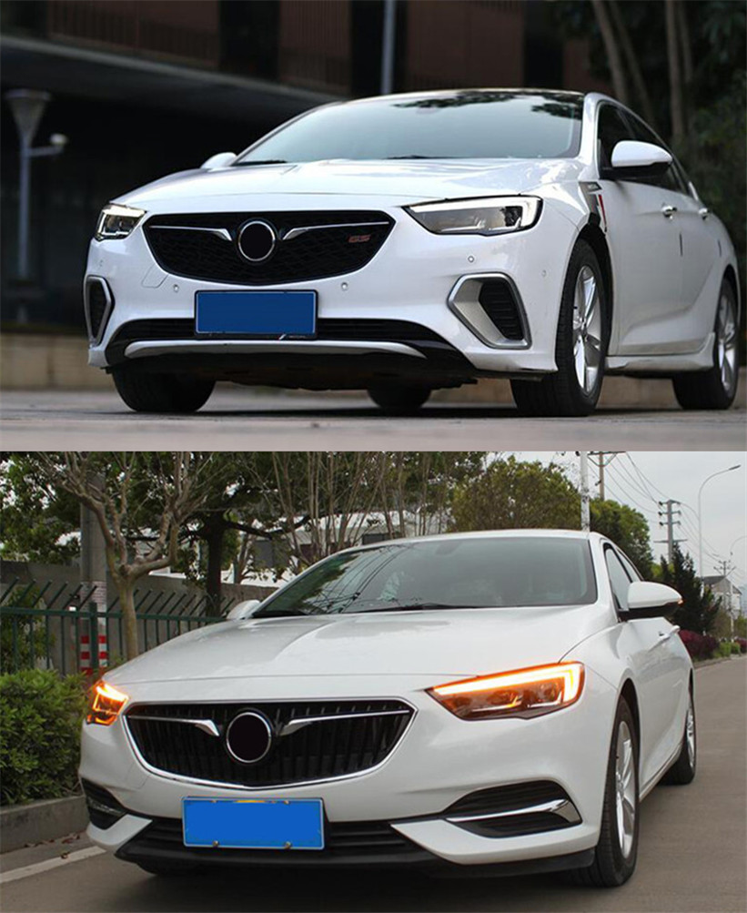 Car Tuning Headlights for Opel Buick 20 17-2021 Regal LED Headlight High Low Beam Front Lamp Turn Signal Lights