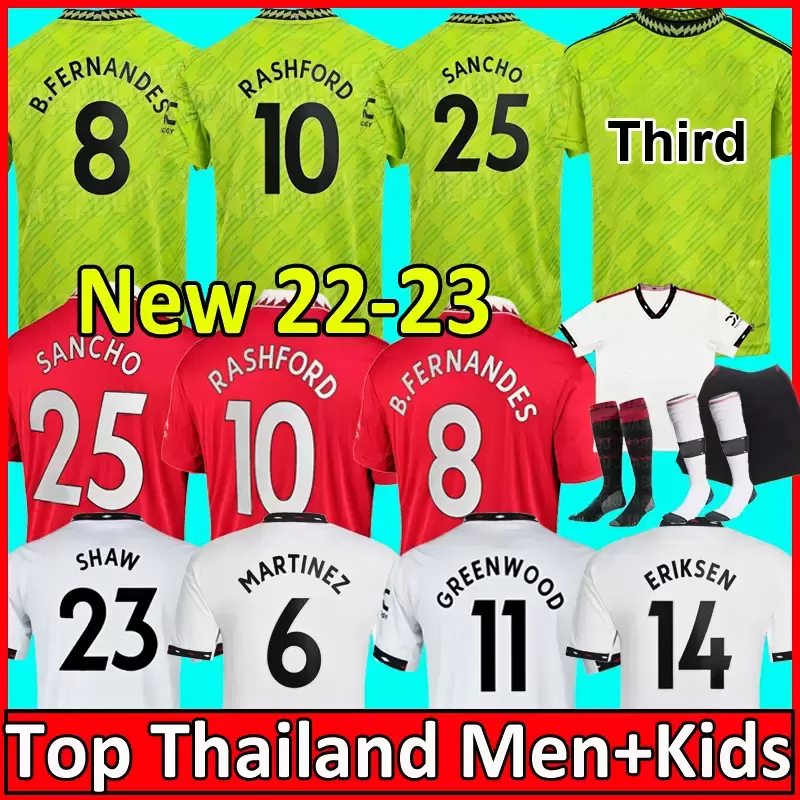 RASHFORD soccer jersey 22 23 SHAW MARTINEZ 22 2023 MANS UTD MARTIAL B. FERNANDES MANCHESTERS ERIKSEN FRED football shirt Men kids aldult Full set uniform, 22/23 men away + patch
RASHFORD soccer jersey 22 23 SHAW MARTINEZ 22 2023 MANS UTD MARTIAL B. FERNANDES MANCHESTERS ERIKSEN FRED football shirt Men kids aldult Full set uniform, 22/23 men away + patch