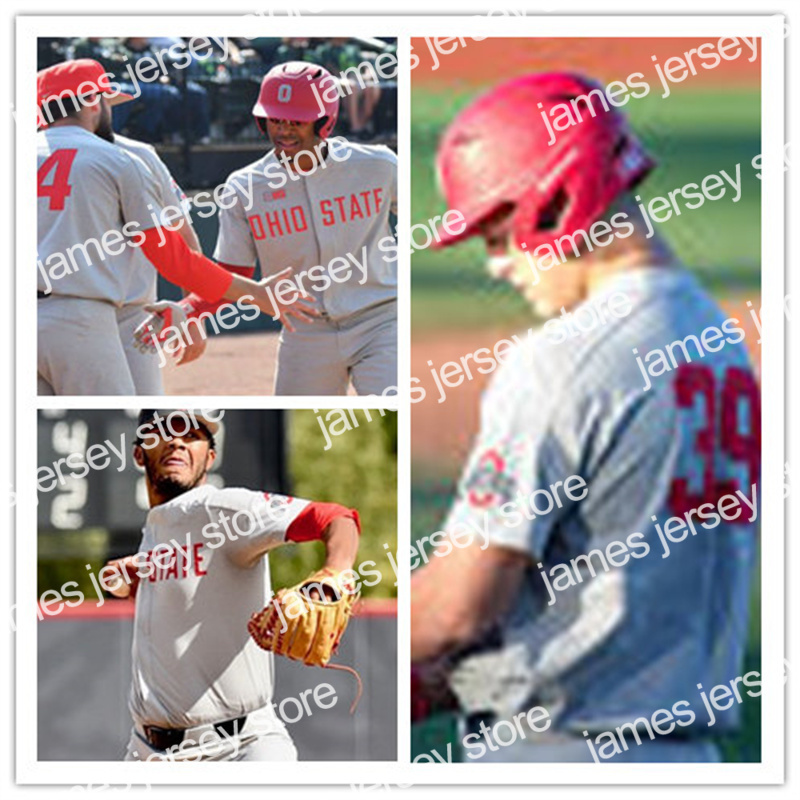 2022 NCAA Custom Ohio State Buckeyes Baseball Jersey Murphy Kinker Feltner Foppe Steve Arlin Conner Pohl Dominic Canzone Jake Vance Karow West, Crimson
2022 NCAA Custom Ohio State Buckeyes Baseball Jersey Murphy Kinker Feltner Foppe Steve Arlin Conner Pohl Dominic Canzone Jake Vance Karow West, Crimson