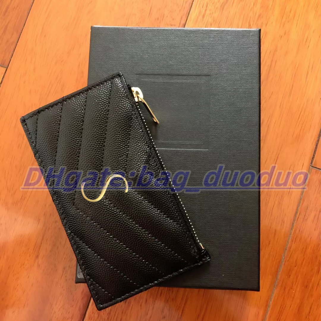 high quality Luxurys designer wallet Purse card holder Men fashion Genuine Leather Women's men Holders long Coin checkbook Wallets Key caviar wristlets keychain, Black black
high quality Luxurys designer wallet Purse card holder Men fashion Genuine Leather Women's men Holders long Coin checkbook Wallets Key caviar wristlets keychain, Black black